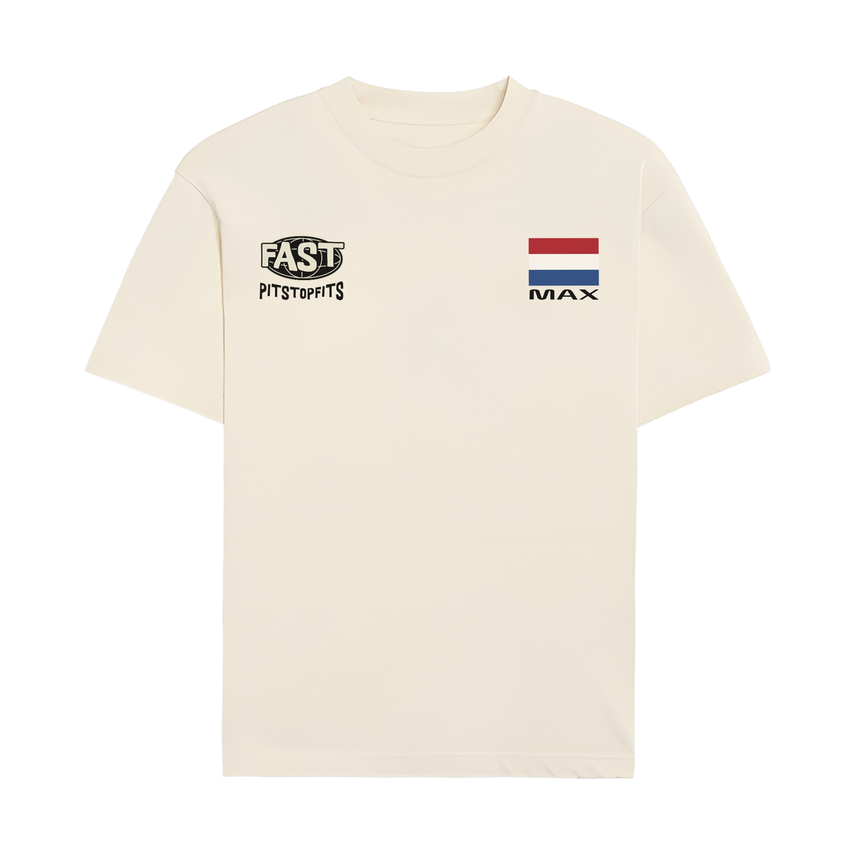Verstappen Legacy Graphic Tee - Off-White front