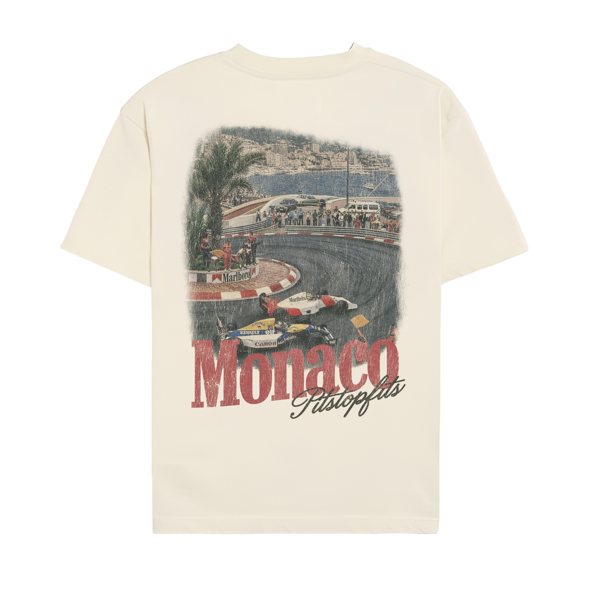 Vintage Monaco Shirt - Off-White back