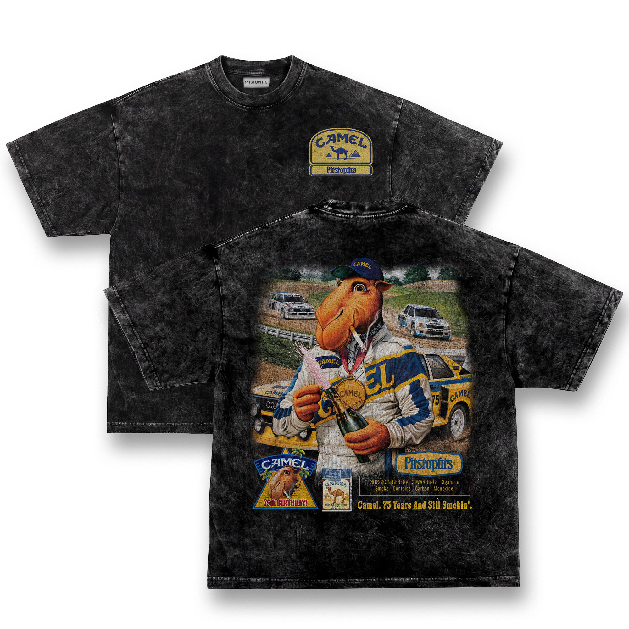 Camel Racing Vintage Tee V2