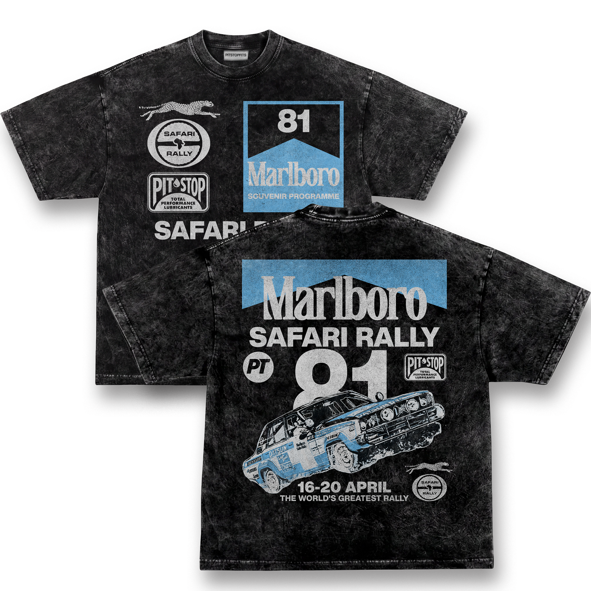 Safari Rally Vintage Tee V3