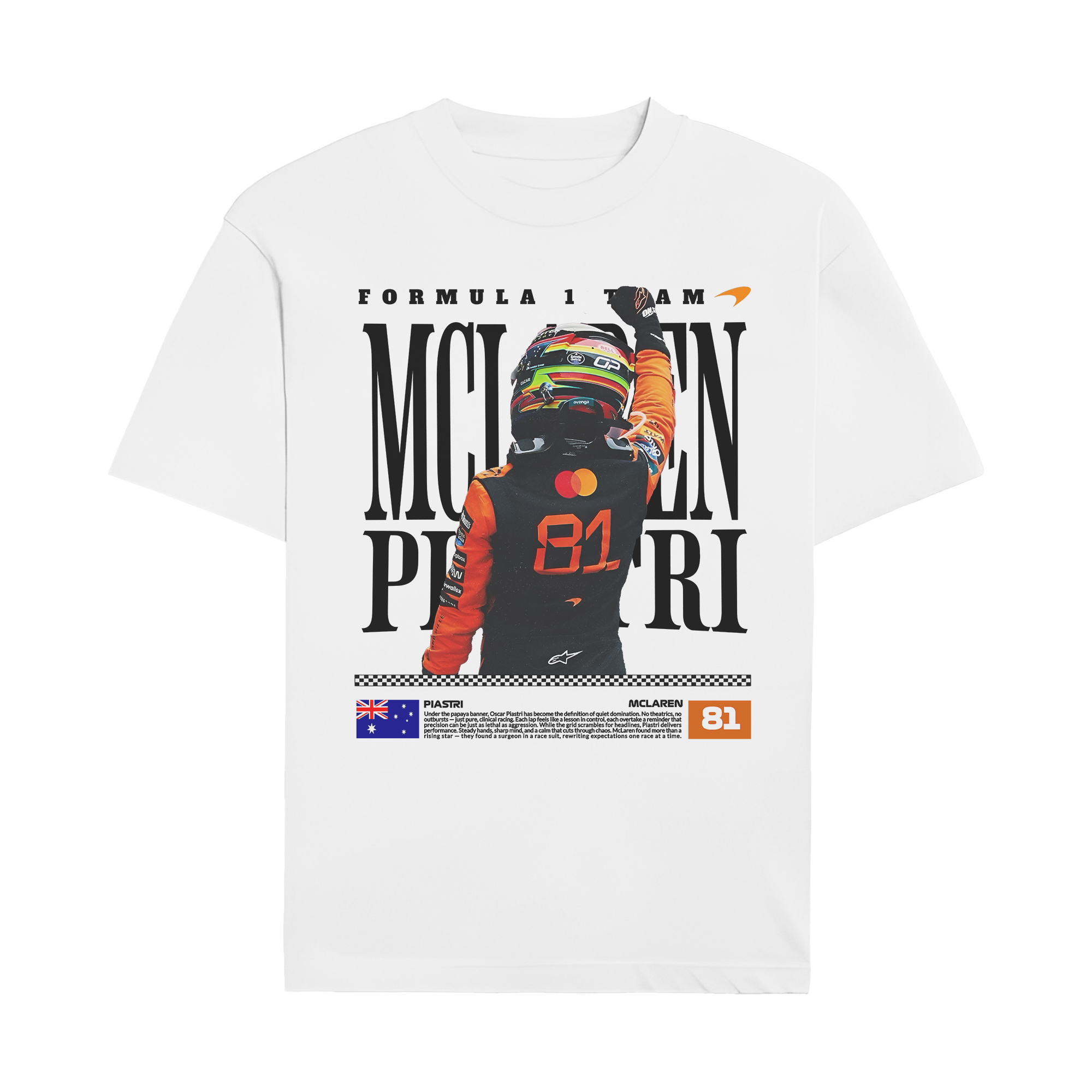 Vintage Piastri 81 T-shirt