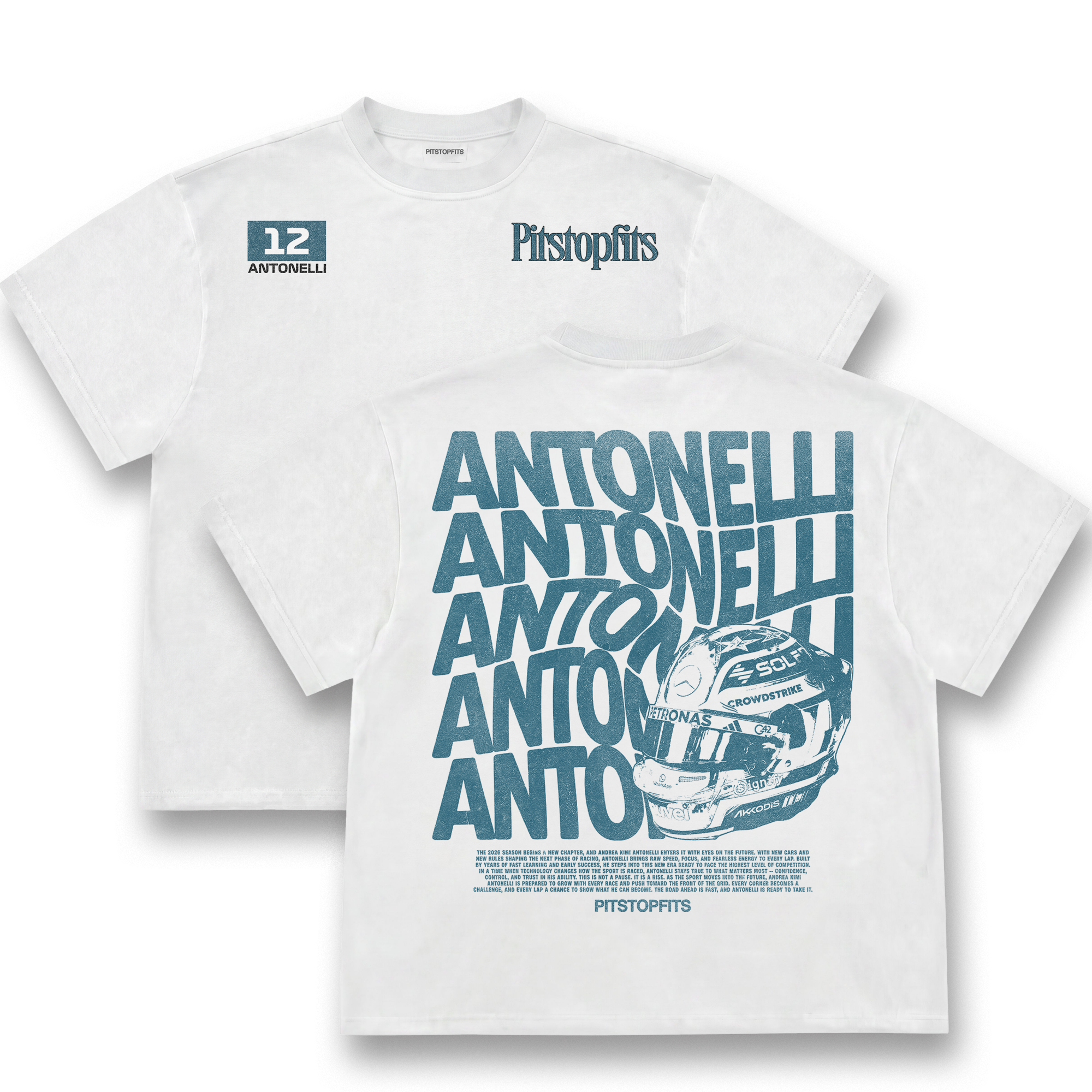 Antonelli Driver Helmet Tee
